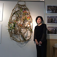 「花の美術館」　金氏麻紀