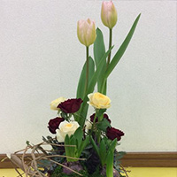 レッスン　贈る花