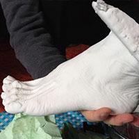 石膏型取り③髙木礼子